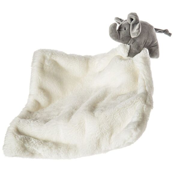 NWT Mary Meyer Afrique Elephant Huggy Lovey Blanket – 12×12″ - Picture 1 of 6